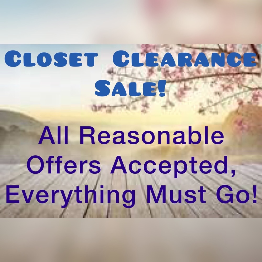 💕Clearance!!!💕 ALL Reasonable offers accepted!!!!